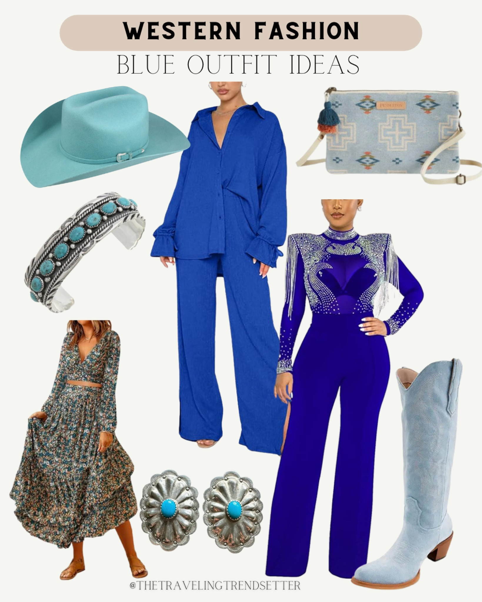 NFR fashion outfit idea - blue outfit ideas for rodeo Nashville or country concert 

#LTKFindsUnder50 #LTKMidsize #LTKSaleAlert