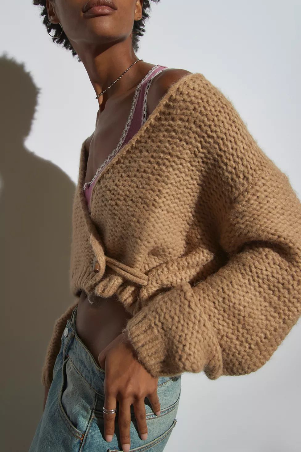 UO Stevie Wrap Cardigan | Urban Outfitters (US and RoW)