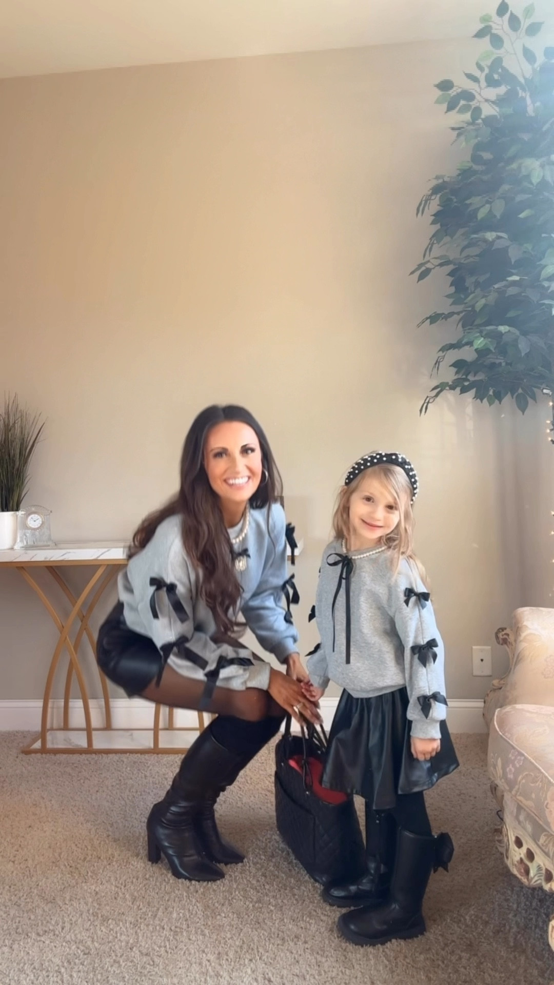 Mom & mini matching sweatshirts 💕

#LTKStyleTip #LTKFamily #LTKKids