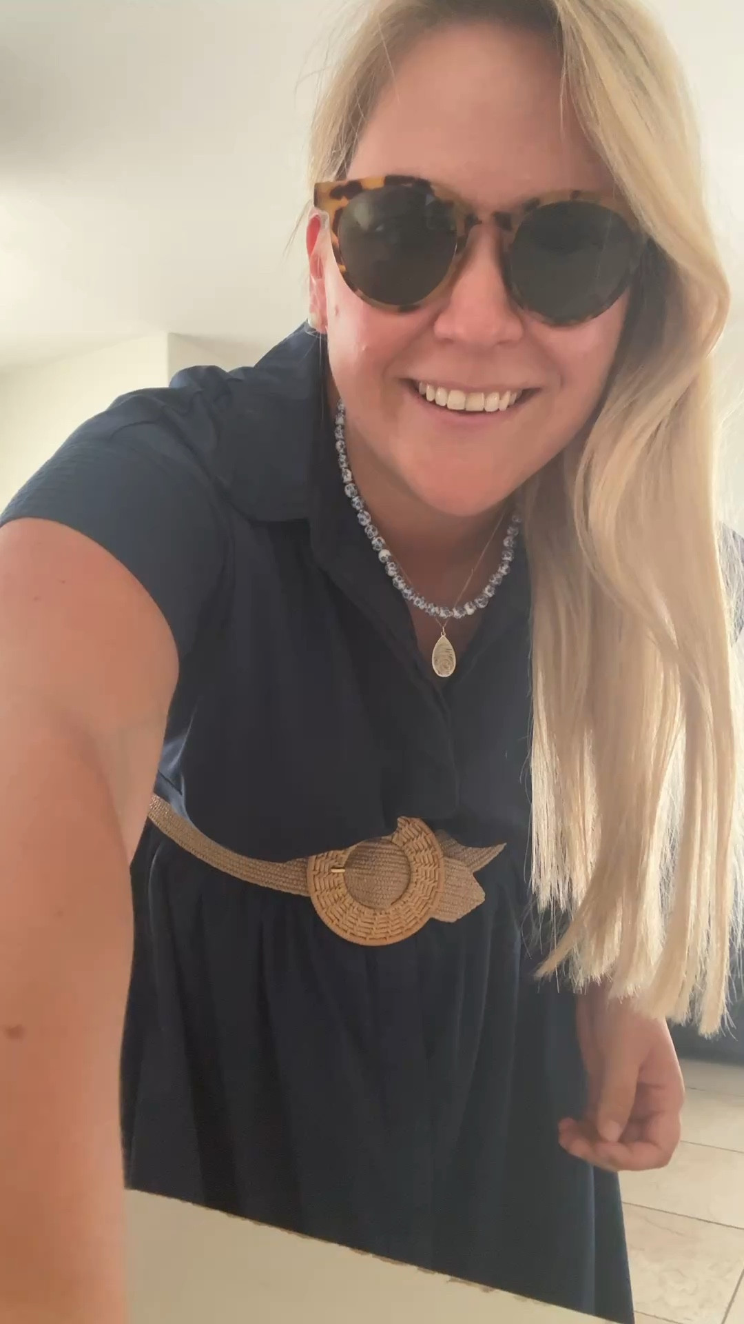 Proof of a mom outfit that’s not leggings and a tee! Amazon dupe of a popular shirtdress and added a J.McLaughlin belt to add shape  

#LTKMidsize #LTKootd #LTKmomlife