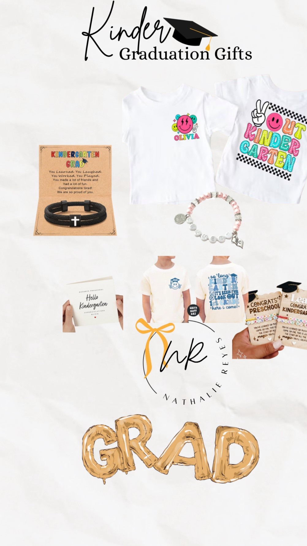 Kindergarten Graduation ideas✨🤍 #graauationgifts #graduation #gradgifts #giftguide 

#LTKGiftGuide