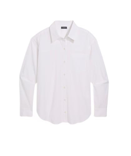 vineyard vines Birdie Poplin Button-Down, White Cap, M | Amazon (US)