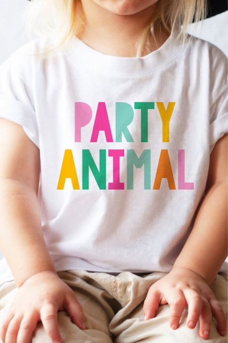 Patty animal toddler girl shirt 

#LTKfamily #LTKbump #LTKkids