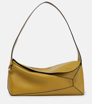 Puzzle slouchy leather shoulder bag | Mytheresa (UK)