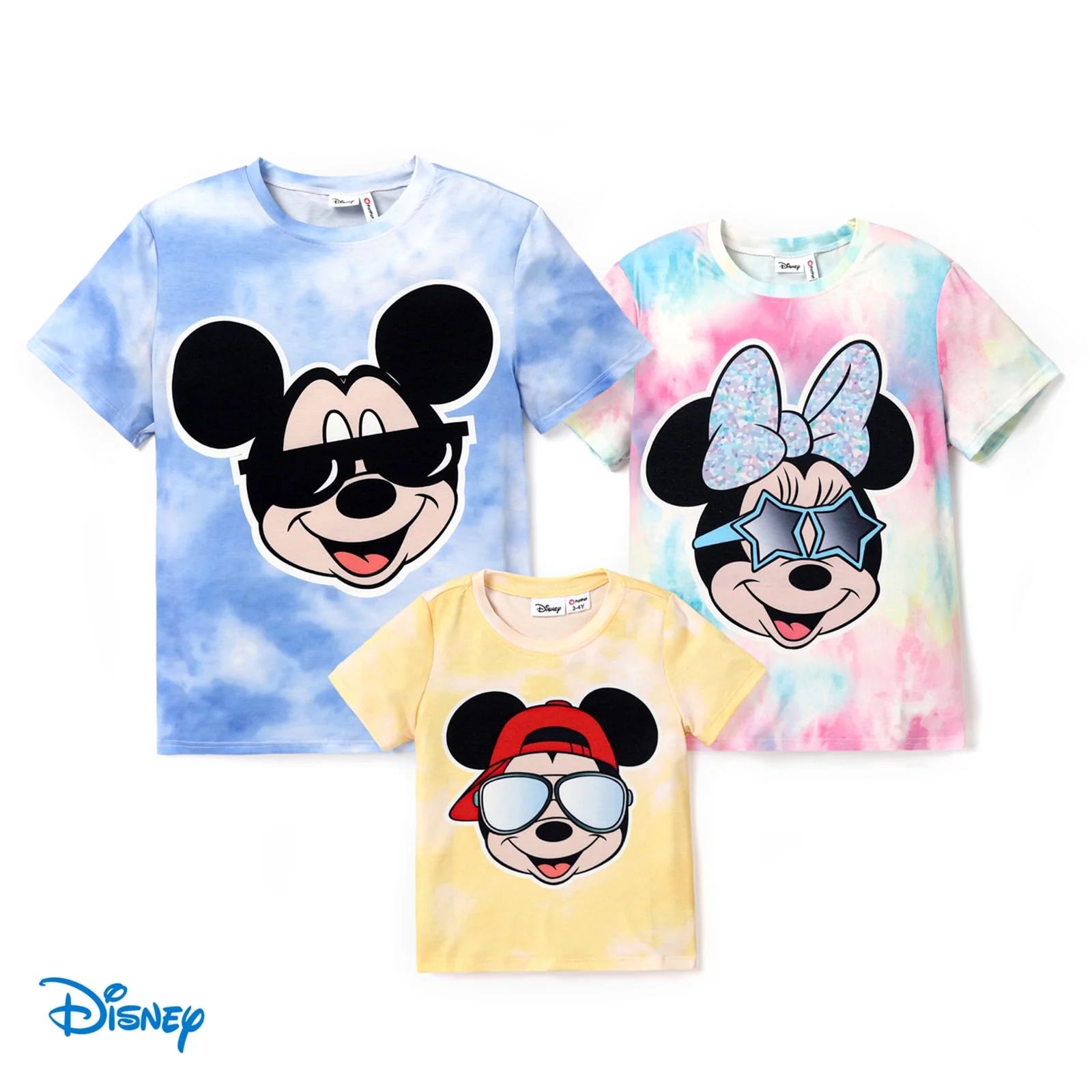 Disney Minnie Mouse Short Sleeve T-shirt Family Matching Graphic Tee for Men Women Toddler Kids U... | Walmart (US)