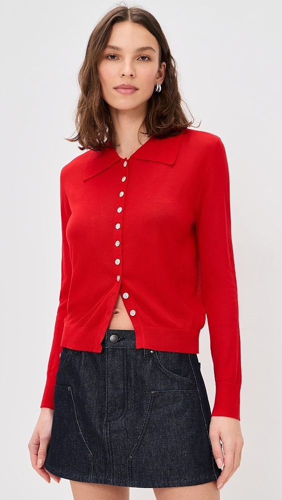 Chalet Long Sleeve Collared Top | Shopbop