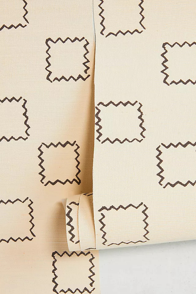 Zag Square Wallpaper | Anthropologie (US)