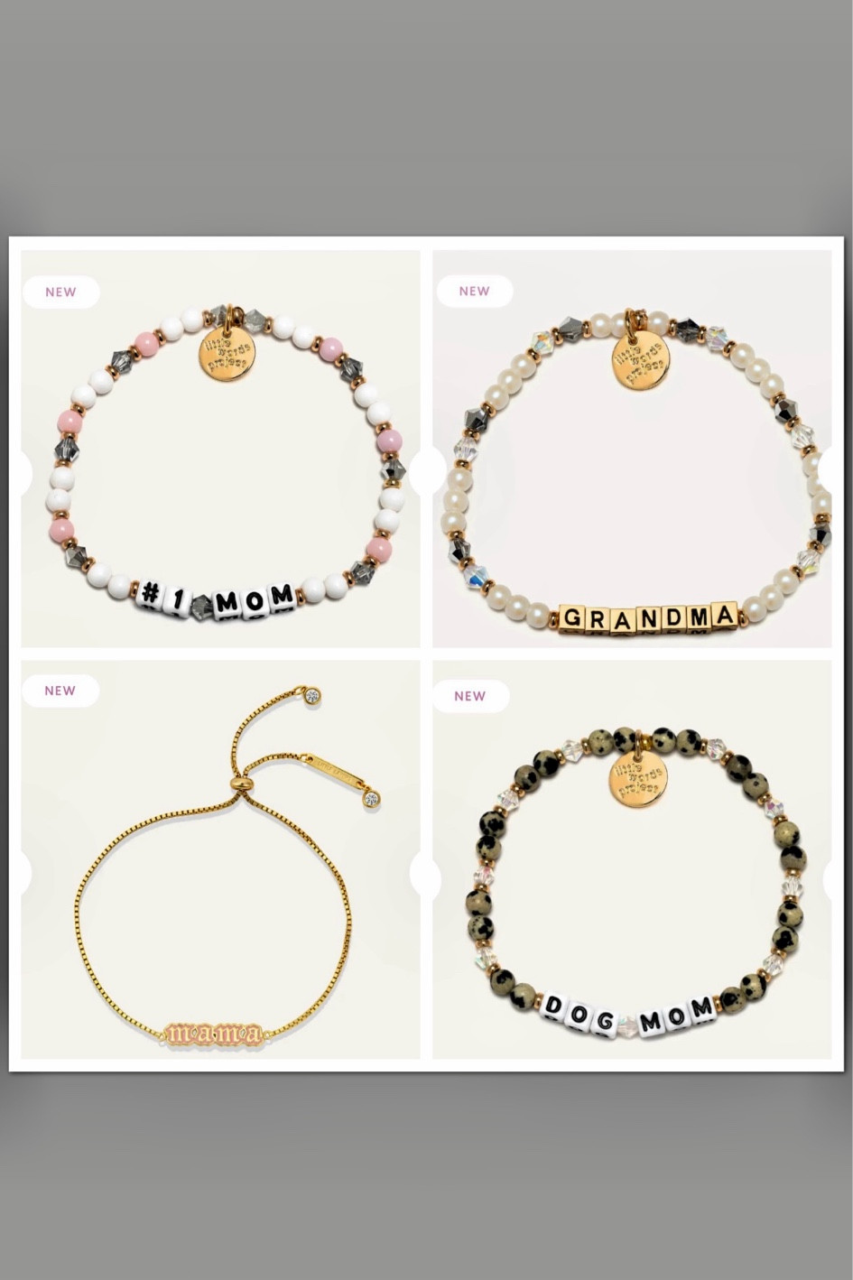 NEW Mother’s Day Collection at Little Words Project 

-*you can use discount code BAFAITHANDHAPPINESS323 at checkout to save 15% off your order 

#LTKGiftGuide #LTKsalealert #LTKfindsunder50