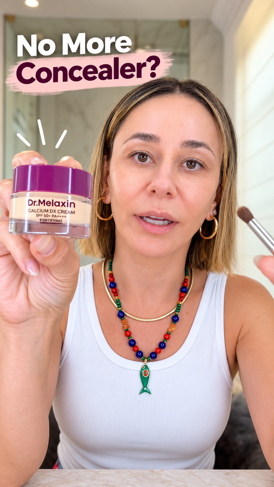 I tried the viral Dr. Melaxin Calcium Dark Spot Eye Cream to see if it actually made a difference on my under-eyes. I’m sharing my real results, how I use it, and why I stopped reaching for concealer after adding it to my routine. If you struggle with dark circles or tired-looking eyes, here’s what you should know before trying it.
Dr Melaxin eye cream, Dr Melaxin review, dark circle eye cream, under eye cream, Korean skincare, K beauty skincare, eye cream review, dark circles under eyes, skincare over 40, mature skin skincare, viral skincare, concealer alternative, beauty products worth it, eye cream for dark circles