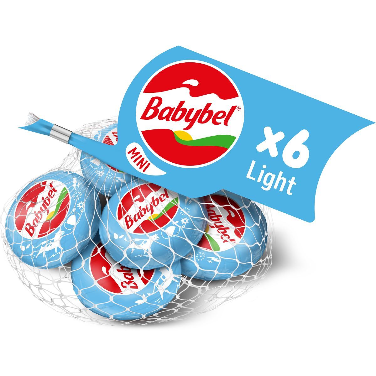 Mini Babybel Light Semisoft Cheeses - 4.2oz/6ct | Target