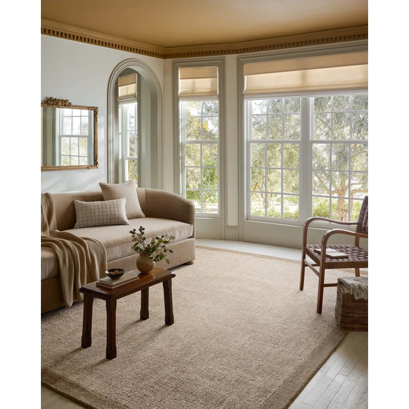 Henley Ivory / Brown Area Rug | Wayfair North America