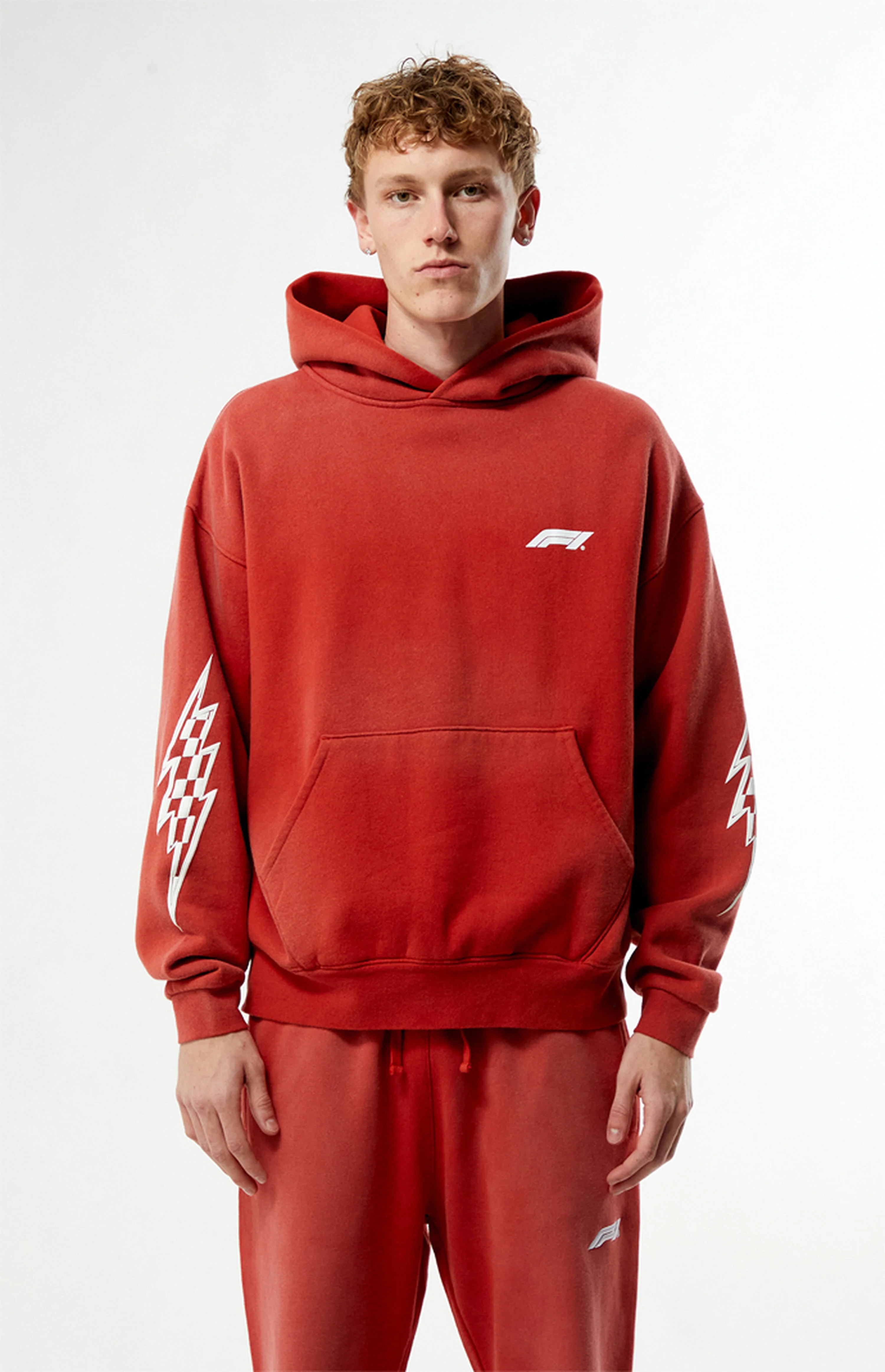 Formula 1 x Pacsun Las Vegas Washed Red Here To Race Hoodie | PacSun