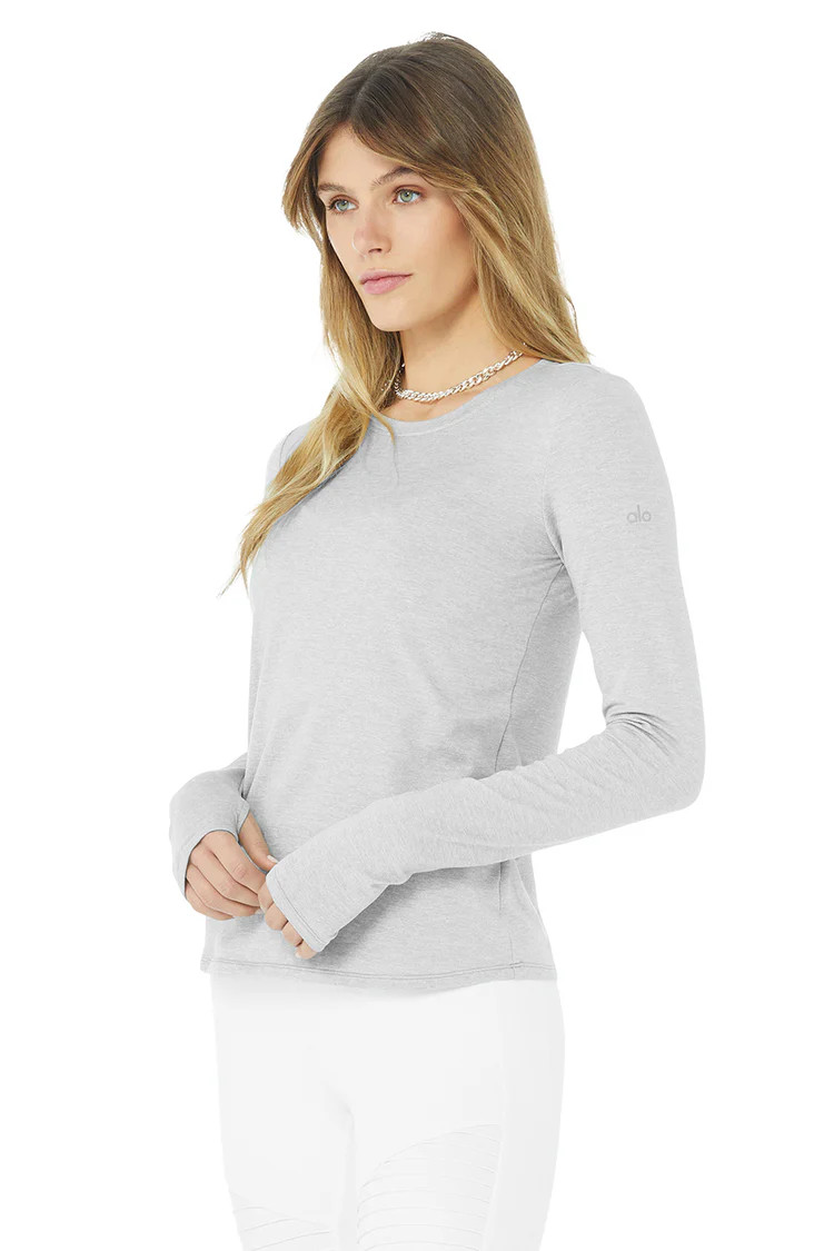 Alosoft Finesse Long Sleeve | Alo Yoga (US)