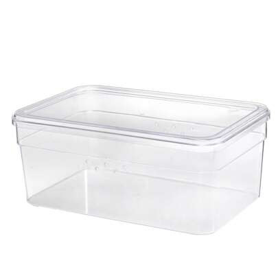 Closet Organizer Clear Plastic Glossy Finish Shoe Box With Lid, One Pair Size- Small Size | SHEIN