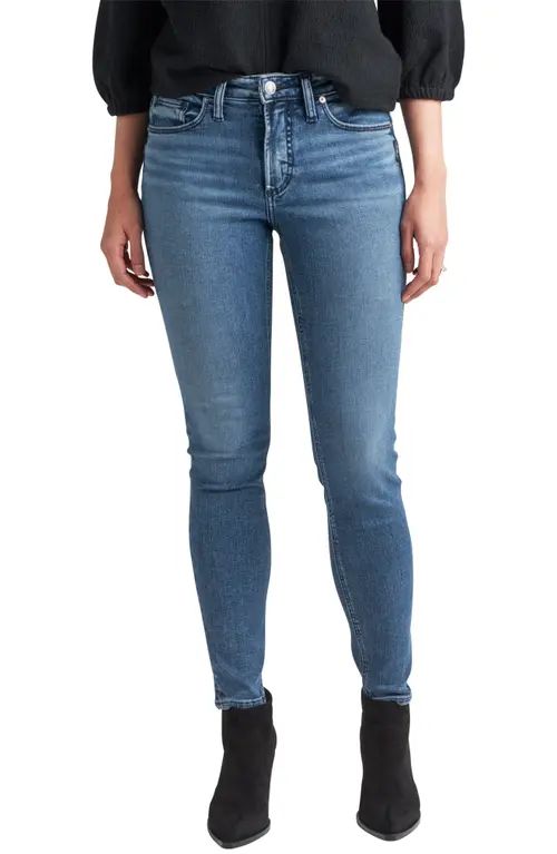 Silver Jeans Co. Most Wanted Skinny Jeans in Indigo at Nordstrom, Size 30 X 27 | Nordstrom