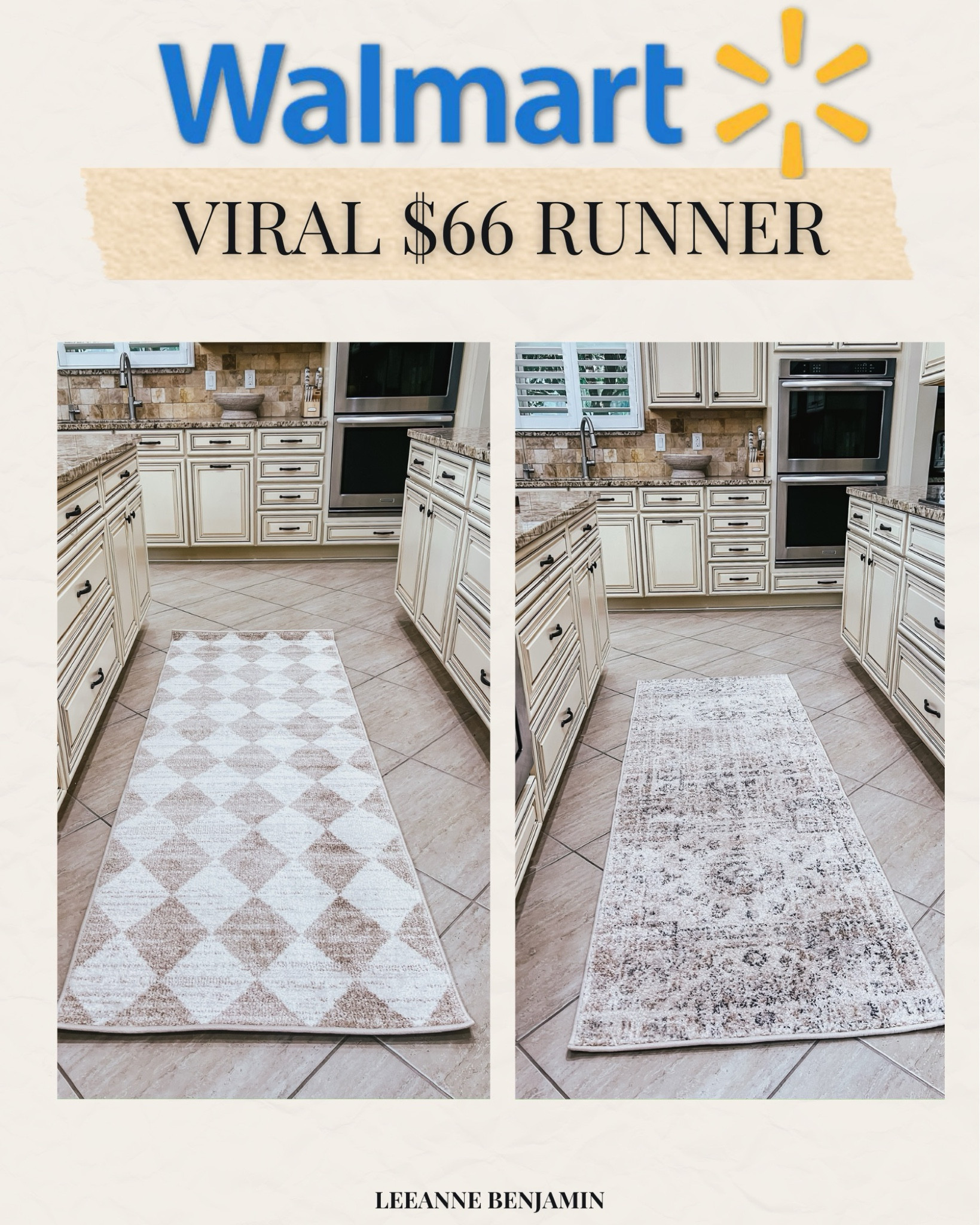 Which is your fav? I think I’m leaning towards the first, but I like them both. I’ve been eyeing them for awhile now so I finally decided to order them. I’m loving the 1st one so much that I may have to order it in a bigger size for an office or living area. They come in 7 size options! This is the 2x7 runner size! #walmartpartner @walmart


#LTKstyletip #LTKfindsunder100 #LTKhome