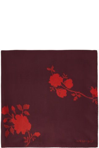 Our Legacy - Red Printed Scarf | SSENSE