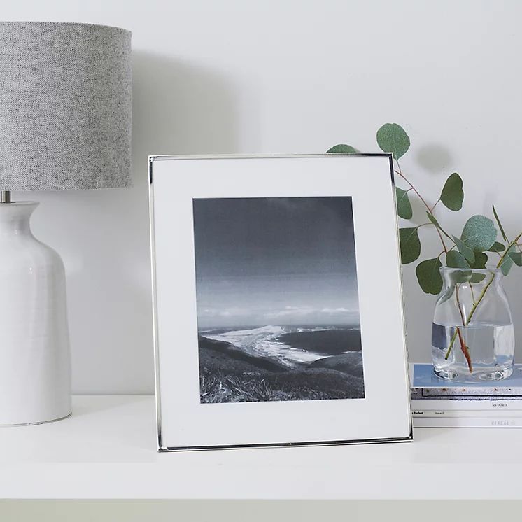 Fine Silver Picture Frame – 8x10” | The White Company (UK)