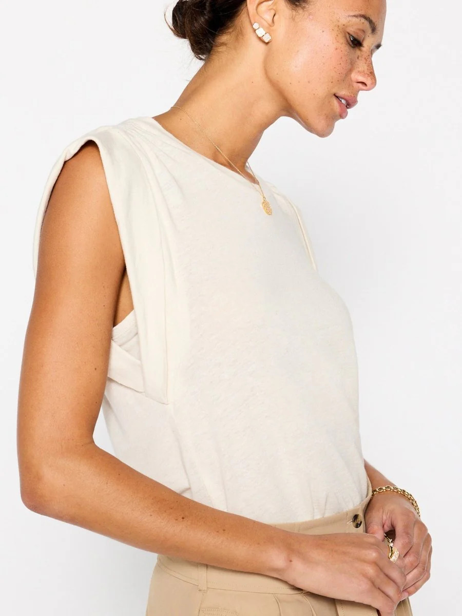 Brochu Walker | Women's Reins Tee in Tallow Beige | Brochu Walker