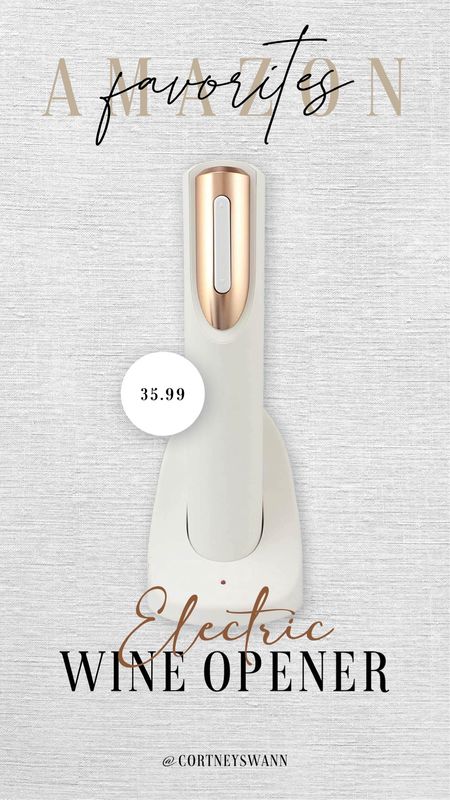 Electric wine opener 🍷

#LTKhome #LTKGiftGuide