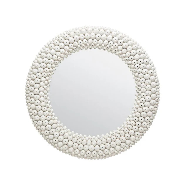 Crustacean Round Mirror | Cailini Coastal