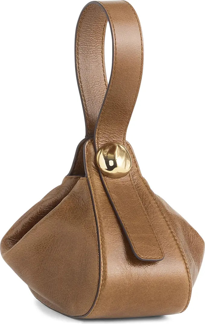 Madewell The Sculpted Metal Wristlet Bag | Nordstrom | Nordstrom