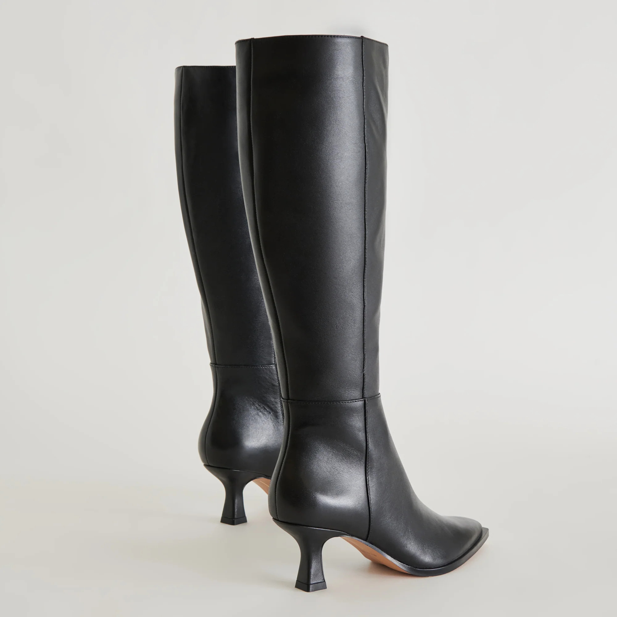 Auggie Black Leather Boots | Dolce Vita | DolceVita.com