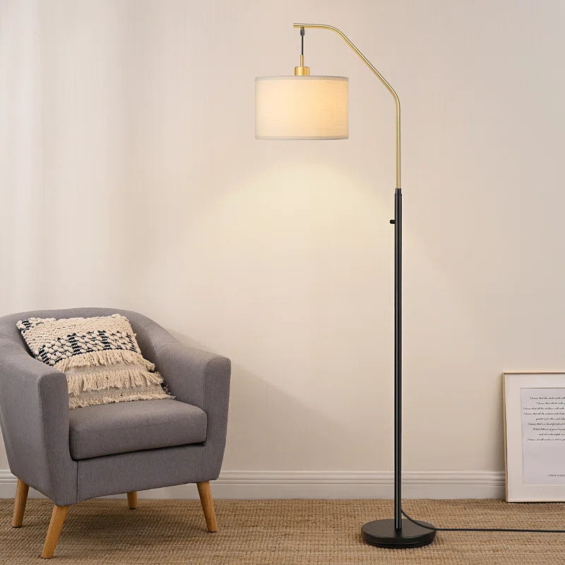 Mccurry 68" Arched Dimmable Floor Lamp | Wayfair North America