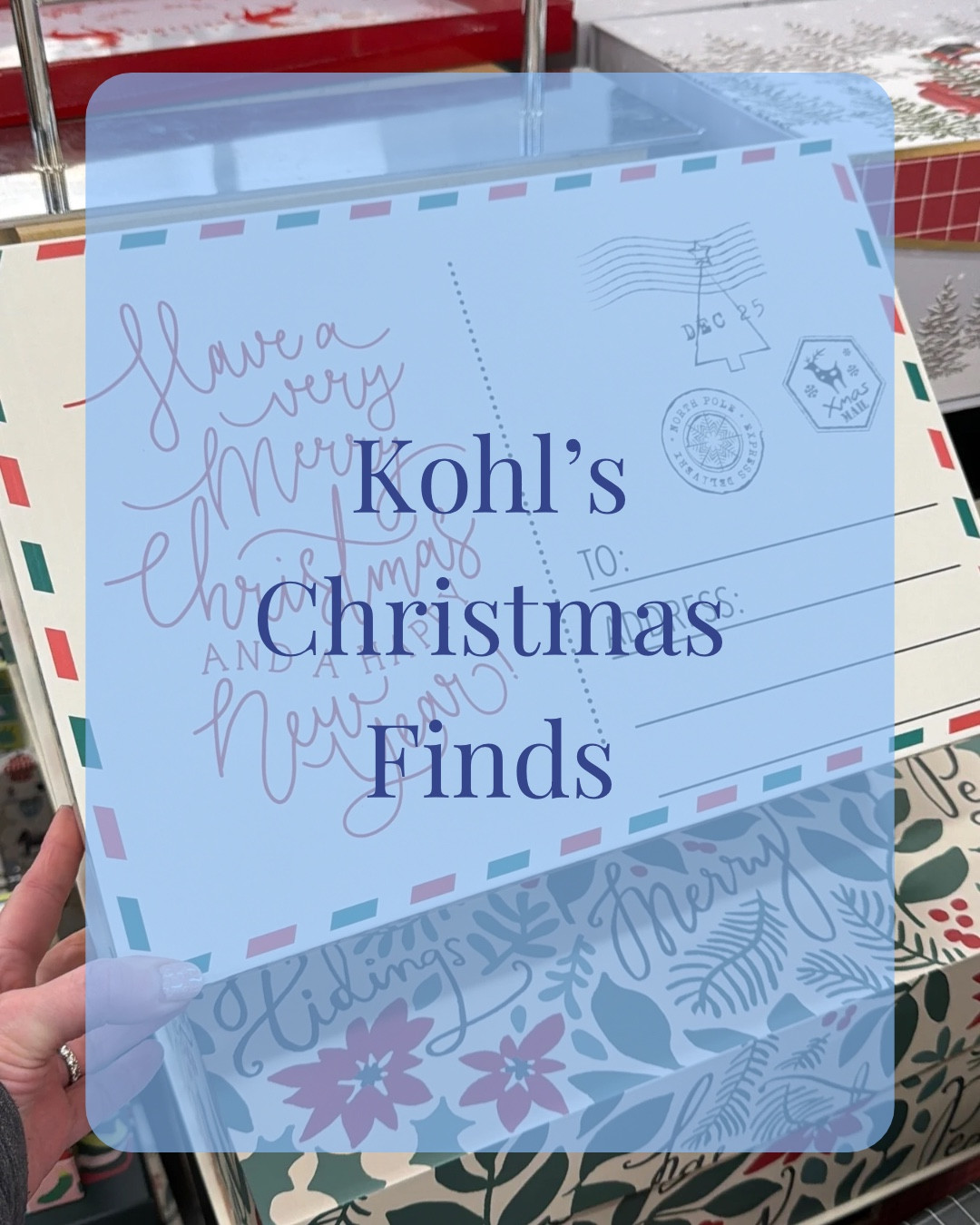 Stopped into Kohl’s last week to do an Amazon return and found myself wandering the Christmas section!! 

Look at all these cute throw pillows! And the boxes can be used for storage or gift wrap! I’m trying to go more sustainable in my wrapping this year, so I will use for gifts! 

Lots of savings at Kohl’s!!!  Shop now! 

#LTKHoliday #LTKHome #LTKSeasonal