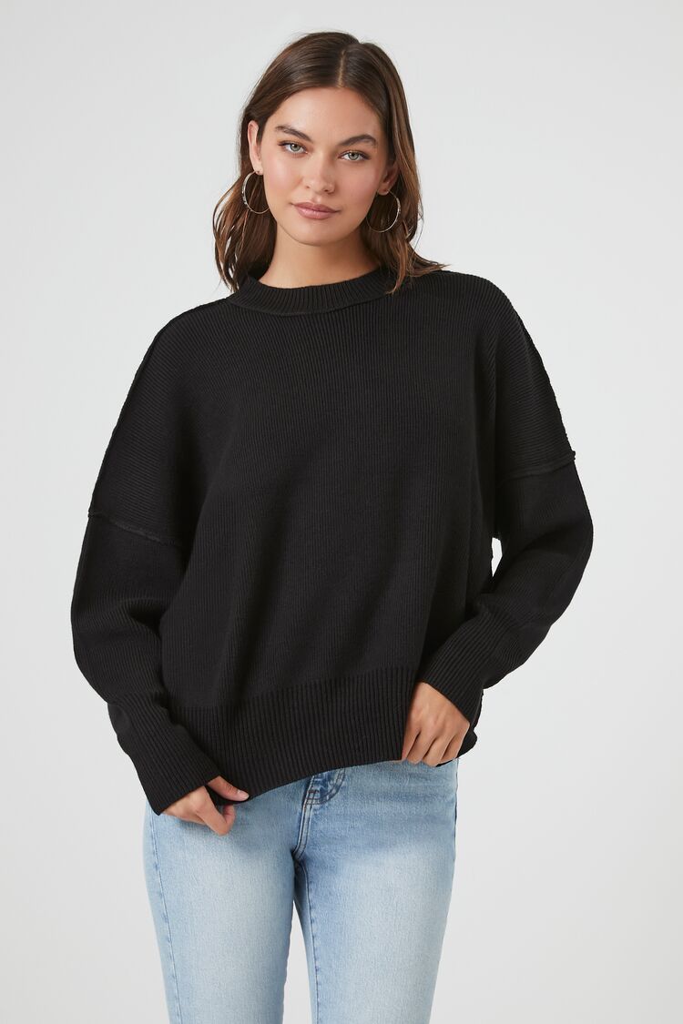 Ribbed Drop-Sleeve Sweater | Forever 21 (US)