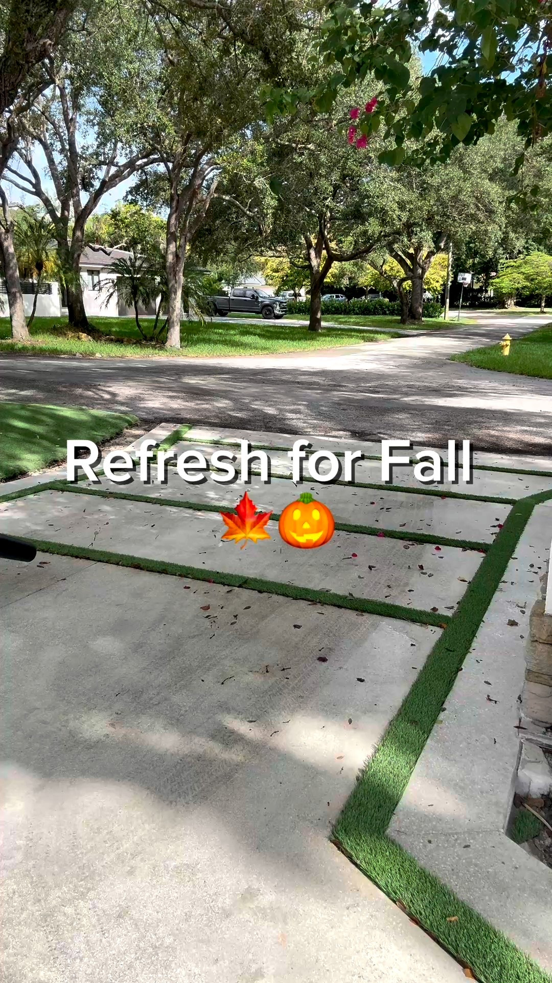 🍂 It’s fall, y’all — my favorite time of year! Decided to do a little refresh for our front porch and house. We just got our driveway done, and of course the leaves were falling all over it. 😂 So I usually blow out the leaves, clean the glass windows, put up new wreaths, refresh the rug… and since I cannot keep real flowers alive to save my life, I went with faux florals this year (thank you, Mom, for that tip!). Calling it a day ✔️

I don’t decorate much for Halloween, but I love harvest vibes and everything autumn brings. 🧡🍁
Linked are my FALL finds! 

#LTKSeasonal #LTKFallSale #LTKFamily