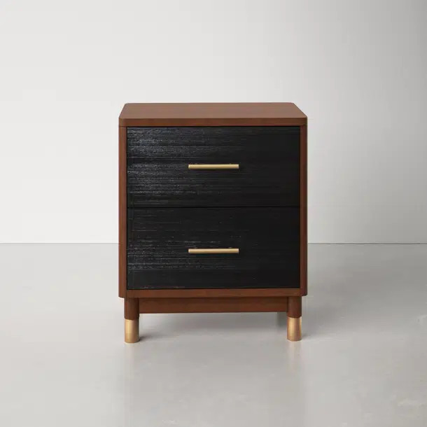 Clerfont Belham 2 Drawer Nightstand | Wayfair North America