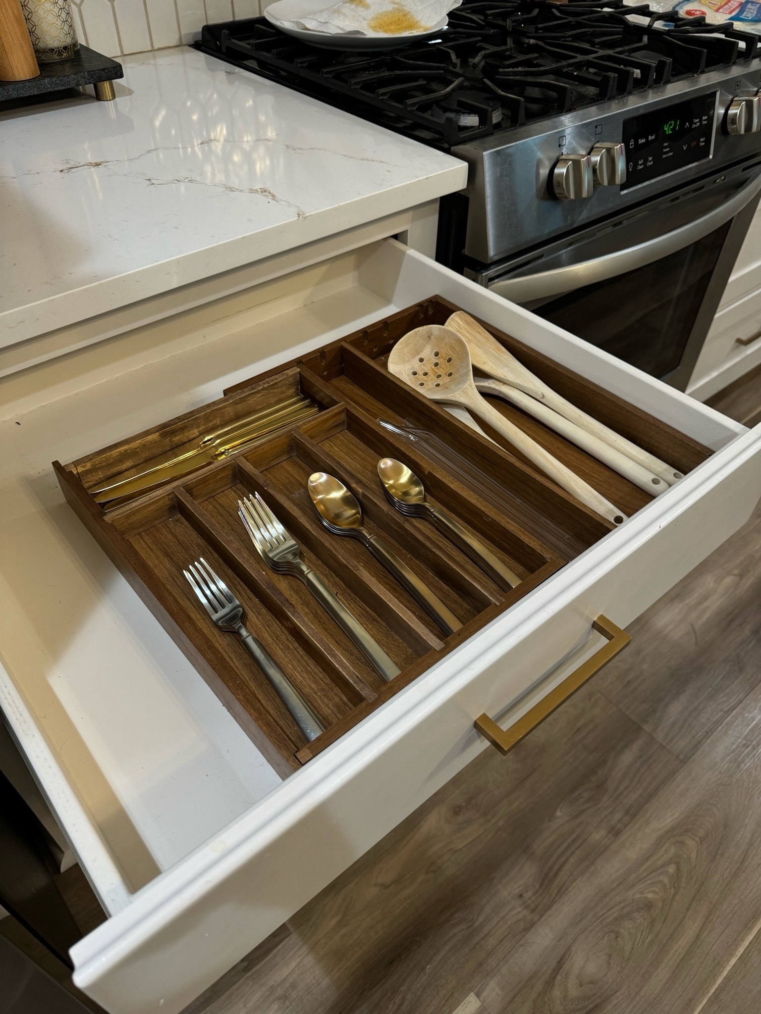 Neat method drawer organizers 🙌🏼💫🤍

#LTKHome #LTKStyleTip #LTKU