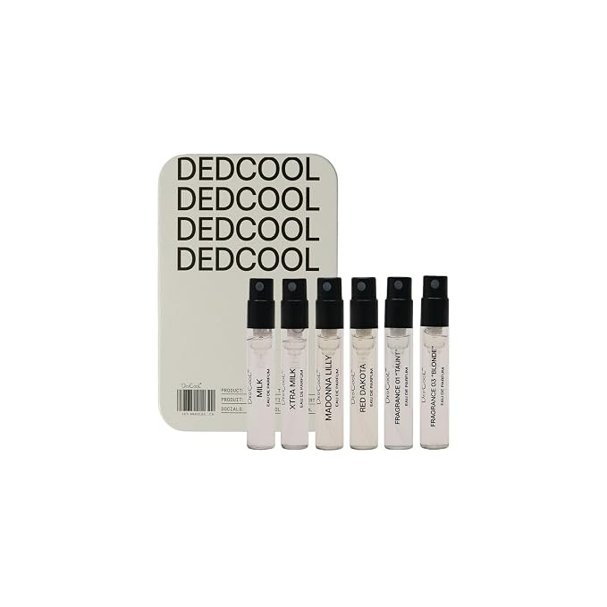 DedCool Fragrance Discovery Set | 6 Scents: Xtra Milk, Milk, Red Dakota, 01 Taunt, Madonna Lily, ... | Amazon (US)