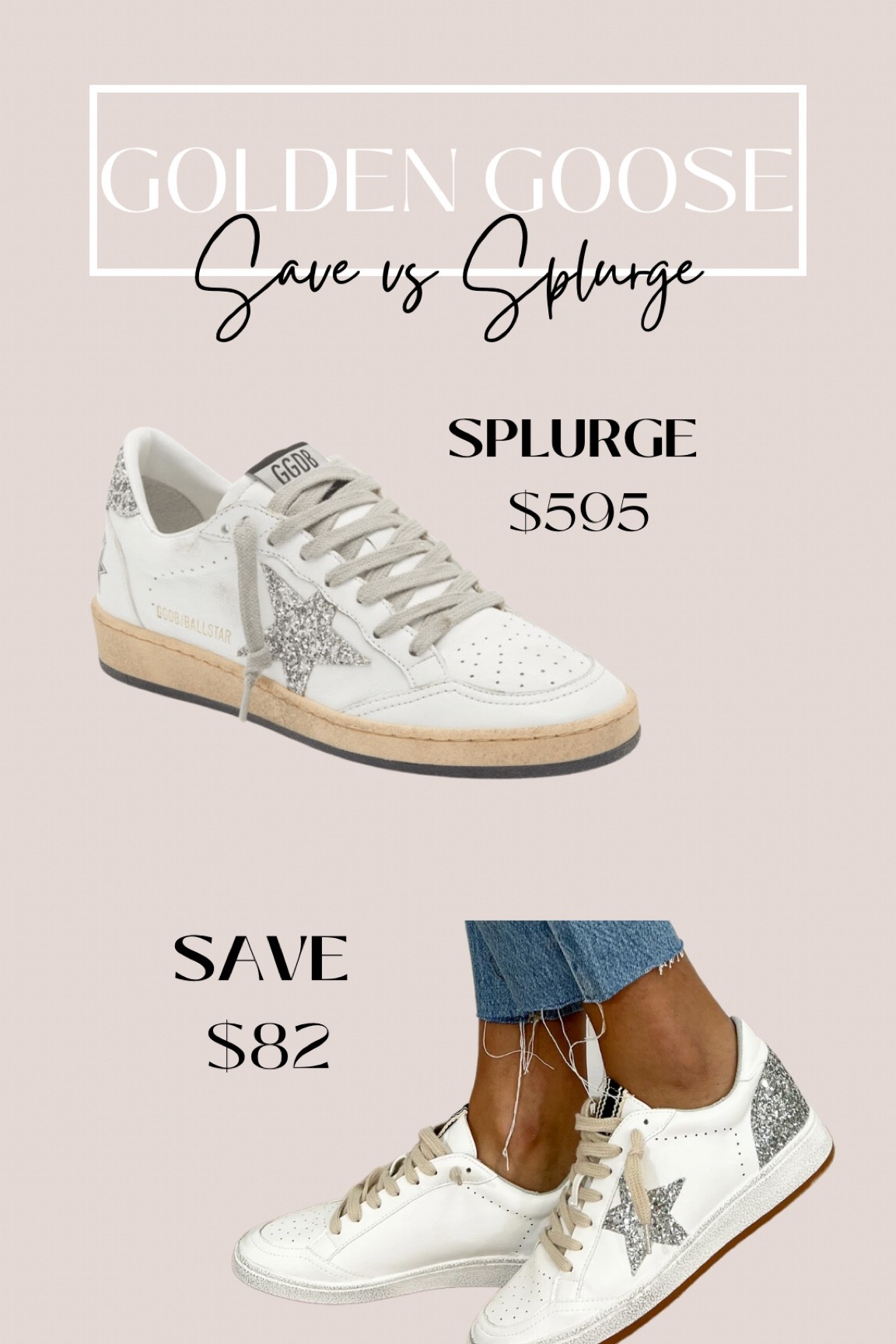 Save vs splurge / golden goose edition!