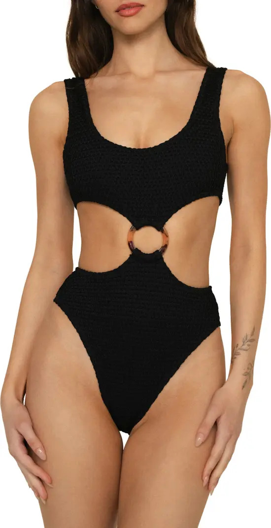 Cutout One-Piece Swimsuit | Nordstrom