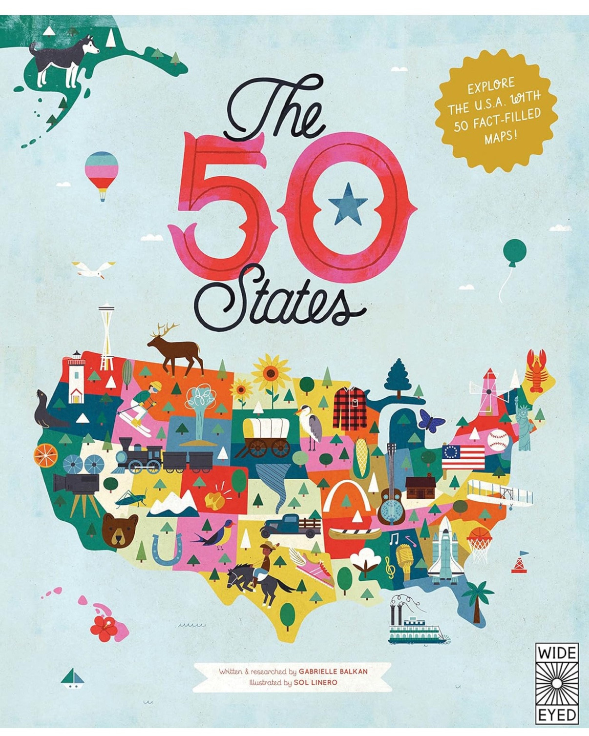 The 50 States: Explore the U.S.A. with 50 fact-filled maps

#LTKGiftGuide #LTKKids #LTKFamily