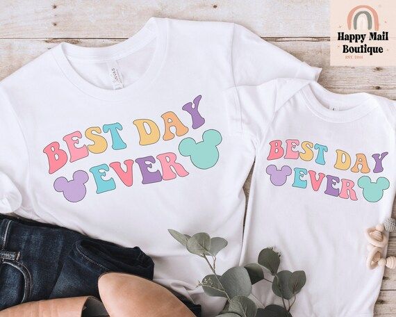 Best Day Ever Tshirt Disney Shirts Kids Toddler Baby Magic | Etsy | Etsy (US)