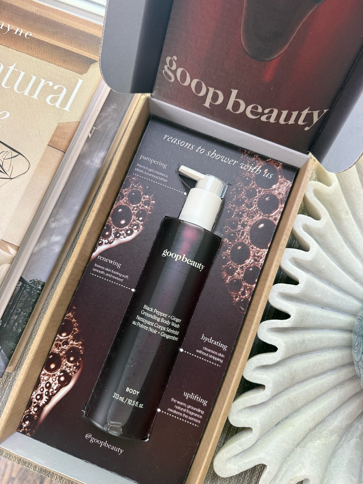 I literally love every single Goop product I’ve ever tried so I’m so excited about this new body wash!!! Smells incredible and packed with all of the good stuff for your skin  ✨

#LTKselfcare #LTKmorningroutine #LTKBeauty