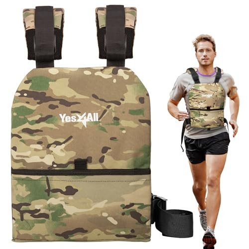 Yes4All Weight Vest Plate 5.75/8.75/14/ 19.75LB Pairs, Weight plate with Curved Ergonomic Design for Running, Heavy Workout | Amazon (US)
