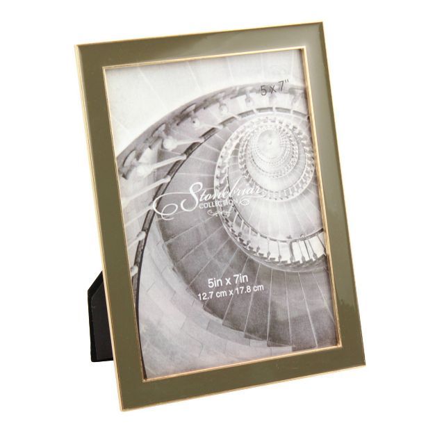 5" x 7" Epoxy Single Image Frame Military Olive - Stonebriar Collection | Target
