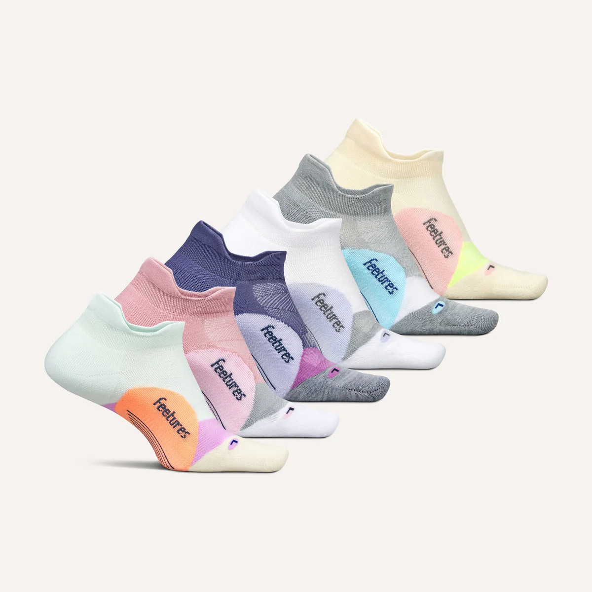 Elite Light Cushion Tab 6 Pack | Feetures