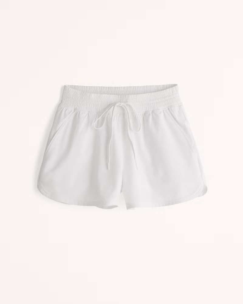 YPB motionTEK High Rise Lined Workout Short | Abercrombie & Fitch (US)