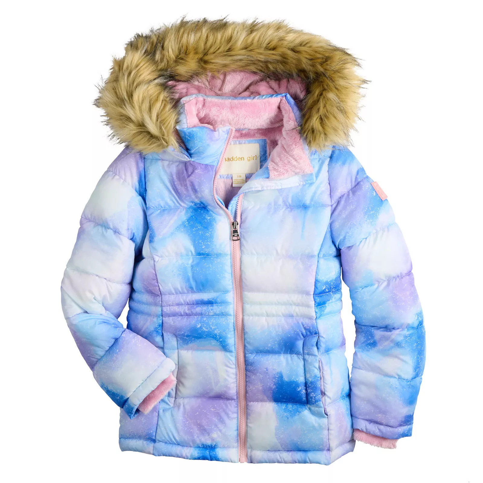 Girls 4-18 madden girl Hooded Insulated Puffer Jacket | Kohl's