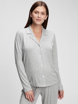 Maternity Modal PJ Shirt | Gap (US)
