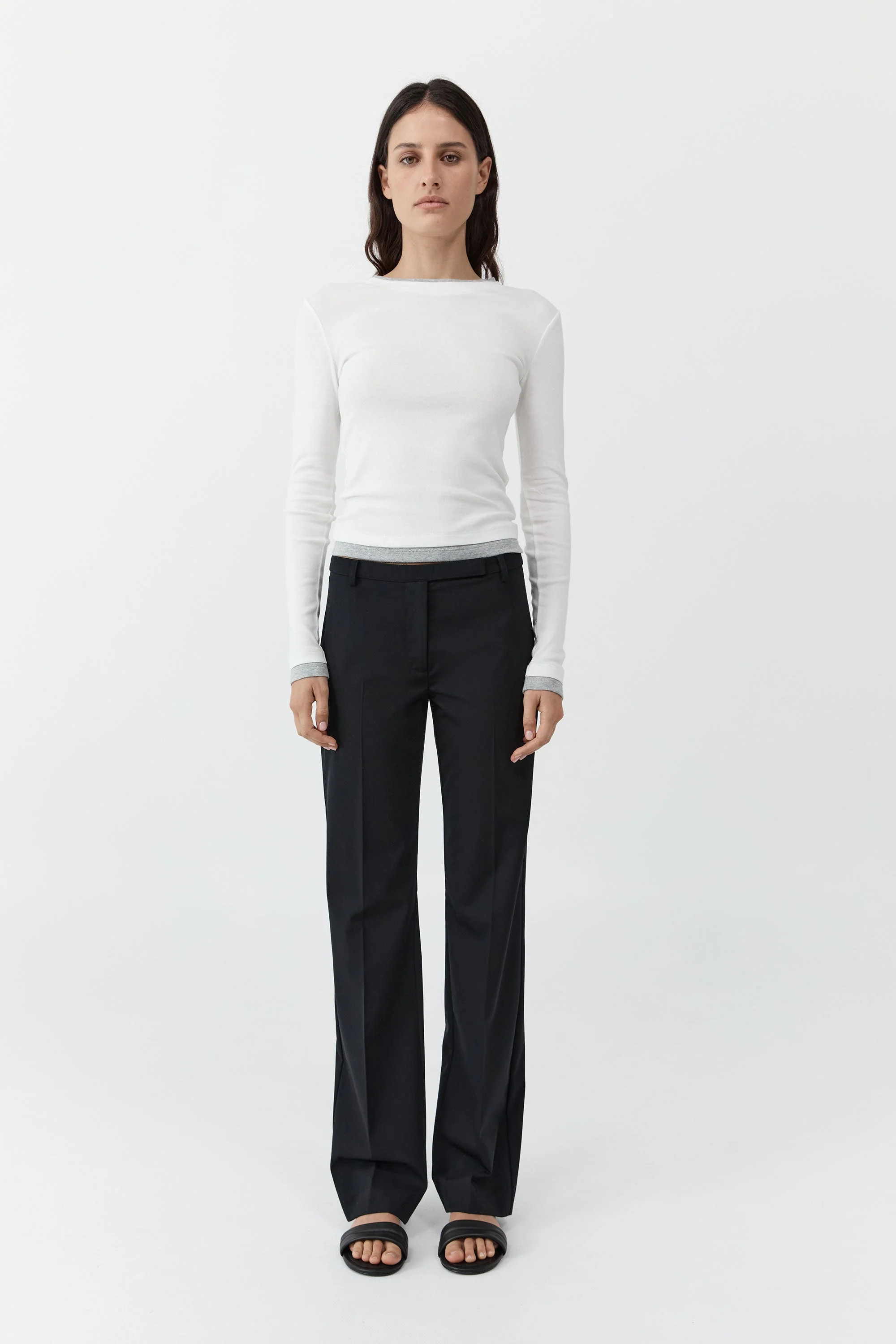 Fine Band 90s Pants - Black | St. Agni (US, UK, EU)