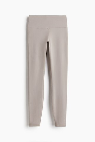 H & M - Yoga-Leggings mit SoftMove Lycra - Warmes Grau | H&M (DE, AT, CH, NL, FI)