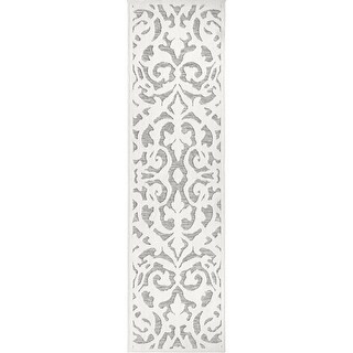 My Texas House by Orian Indoor/Outdoor Lady Bird Natural Runner Rug - 1'11" x 7'6" (Natural Gray - 1 | Bed Bath & Beyond