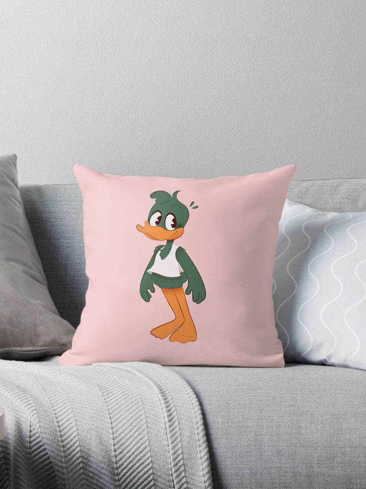 plucky! Throw Pillow | Redbubble (US)