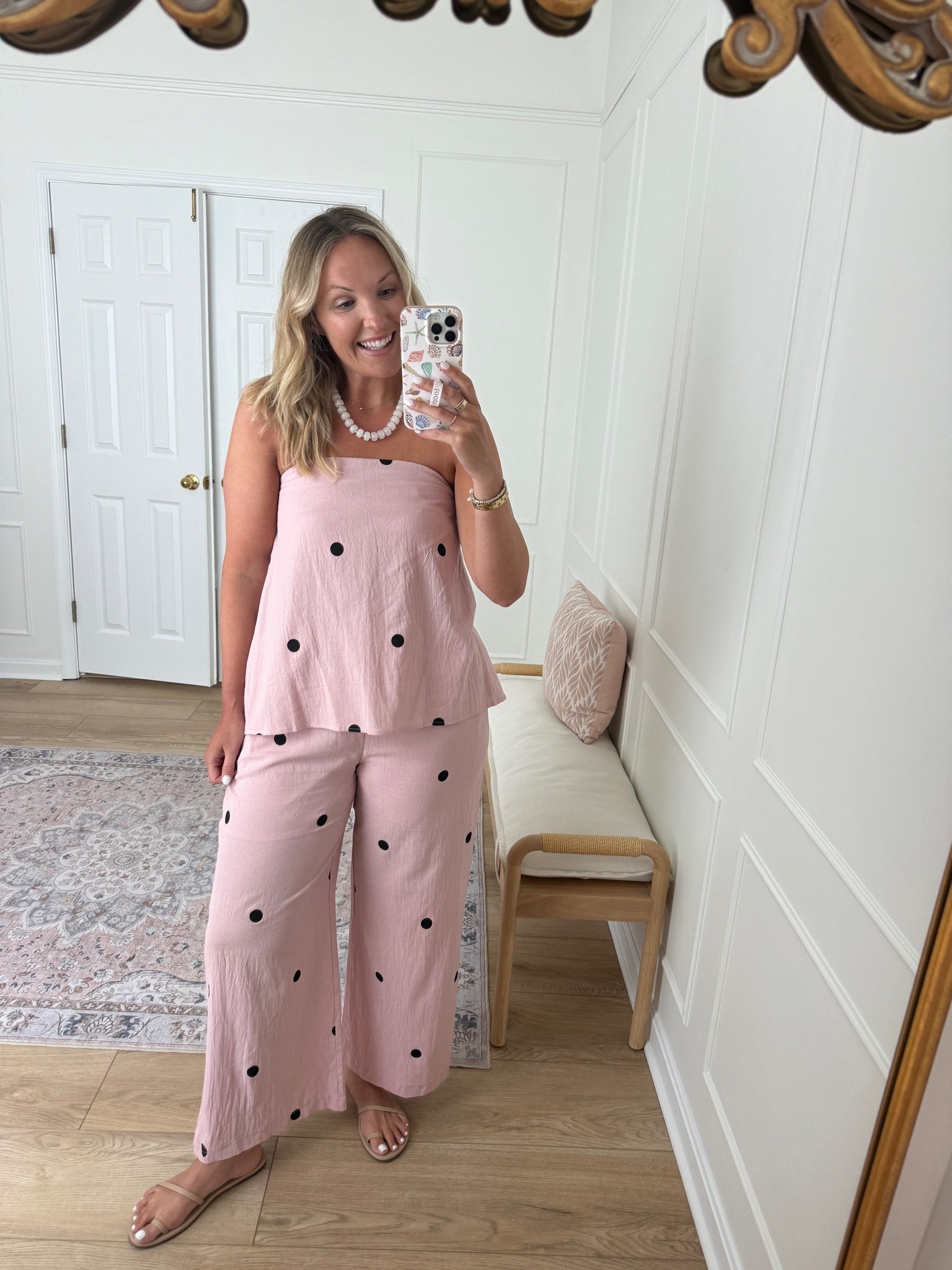 Matching set for early fall - vacation outfit - wearing a large

#LTKMidsize #LTKSeasonal